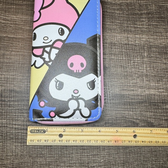 Sanrio Character Wallet - Pink, Yellow, Blue, Black - Picture 5 of 6